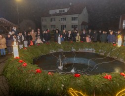 Upaljena treća adventska svijeća u Kloštru Podravskom.