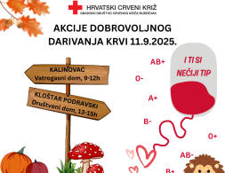 POZIV NA DOBROVOLJNO DARIVANJE KRVI