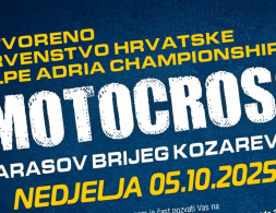 NAJAVA OTVORENOG PRVENSTVA HRVATSKE:  MOTOCROSS, KARASOV BRIJEG U KOZAREVCU