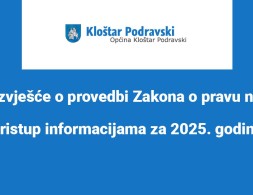Izvješće o provedbi Zakona o pravu na pristup informacijama za 2025. godinu