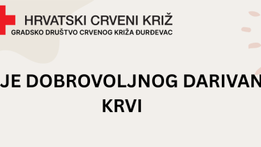 DOBROVOLJNO DARIVANJE KRVI