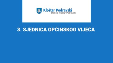 3. Sjednica Općinskog vijeća    13. kolovoza 2026.