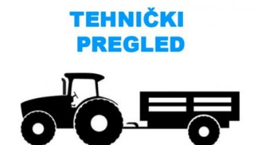 Obavijest - tehnički pregled traktora
