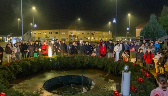 Upaljena 2. adventska svijeća u Kloštru Podravskom