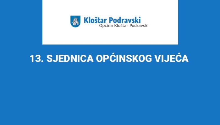 13. SJEDNICA OPĆINSKOG VIJEĆA