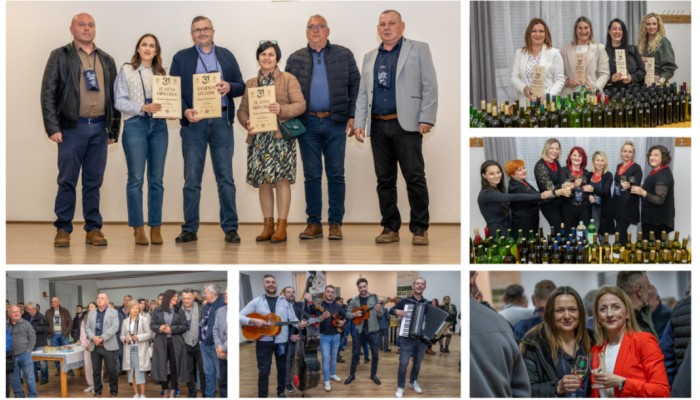 Dražen Martinčević sa svojim bijelim pinotom osvojio titulu šampiona tradicionalne izložbe vina u Kloštru Podravskom