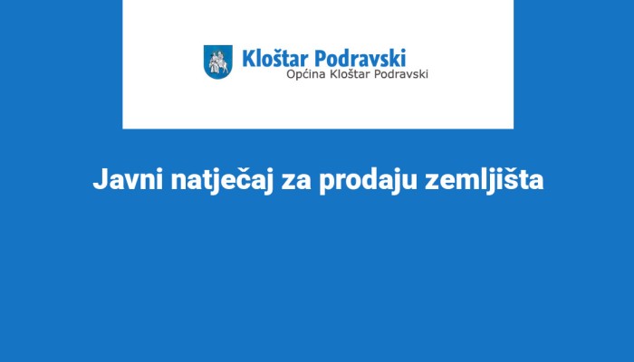 Javni natječaj za prodaju zemljišta