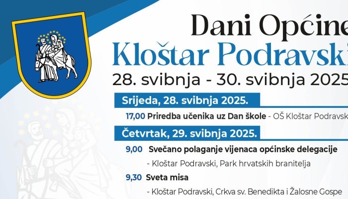 PROGRAM: DANI OPĆINE KLOŠTAR PODRAVSKI 2025