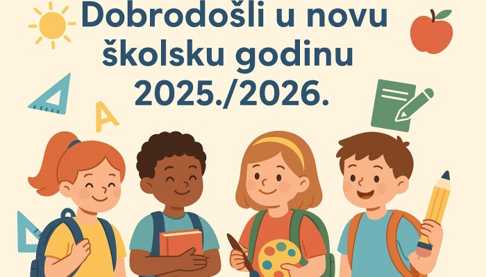 ČESTITKA ZA POČETAK NOVE ŠKOLSKE GODINE