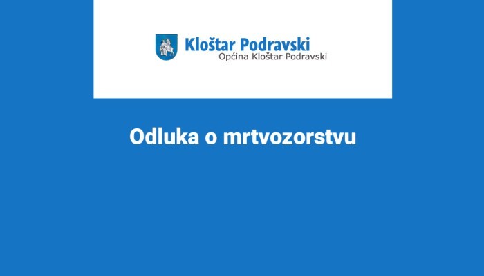 Odluka o mrtvozorstvu